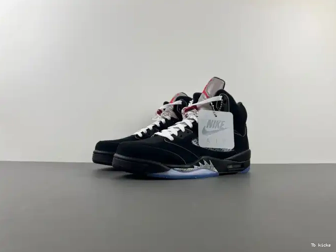 Rep TBK 5 Air Reimagined Metallic HF3975-001 Black Jordan 0615